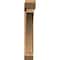 Ekena Millwork Thorton Slat Smooth Bracket w/ Offset Brace, Western Red Cedar, 7 1/2"W x 46"D x 46"H BKT0806X46X46THR06SWR - alternate 4
